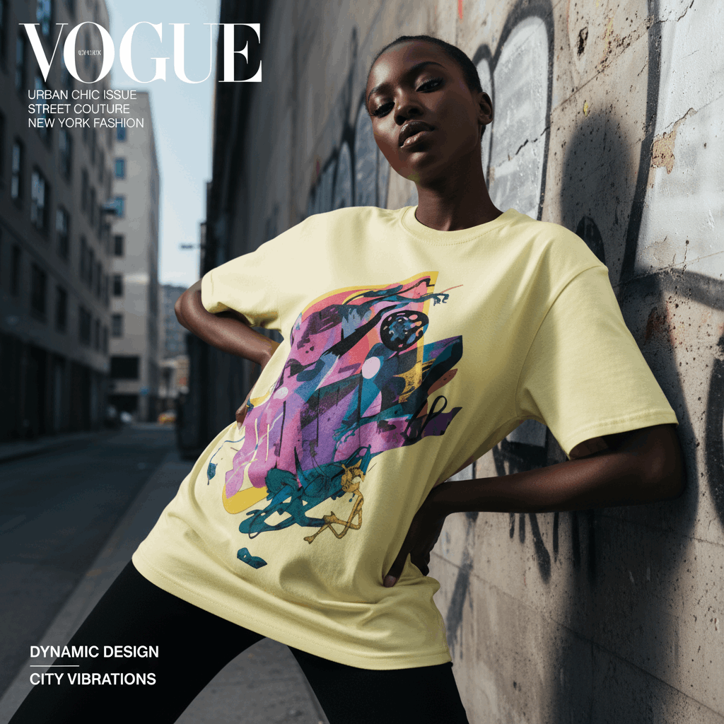 PRETTYJUNKIE Heavy Cotton Loose Tee