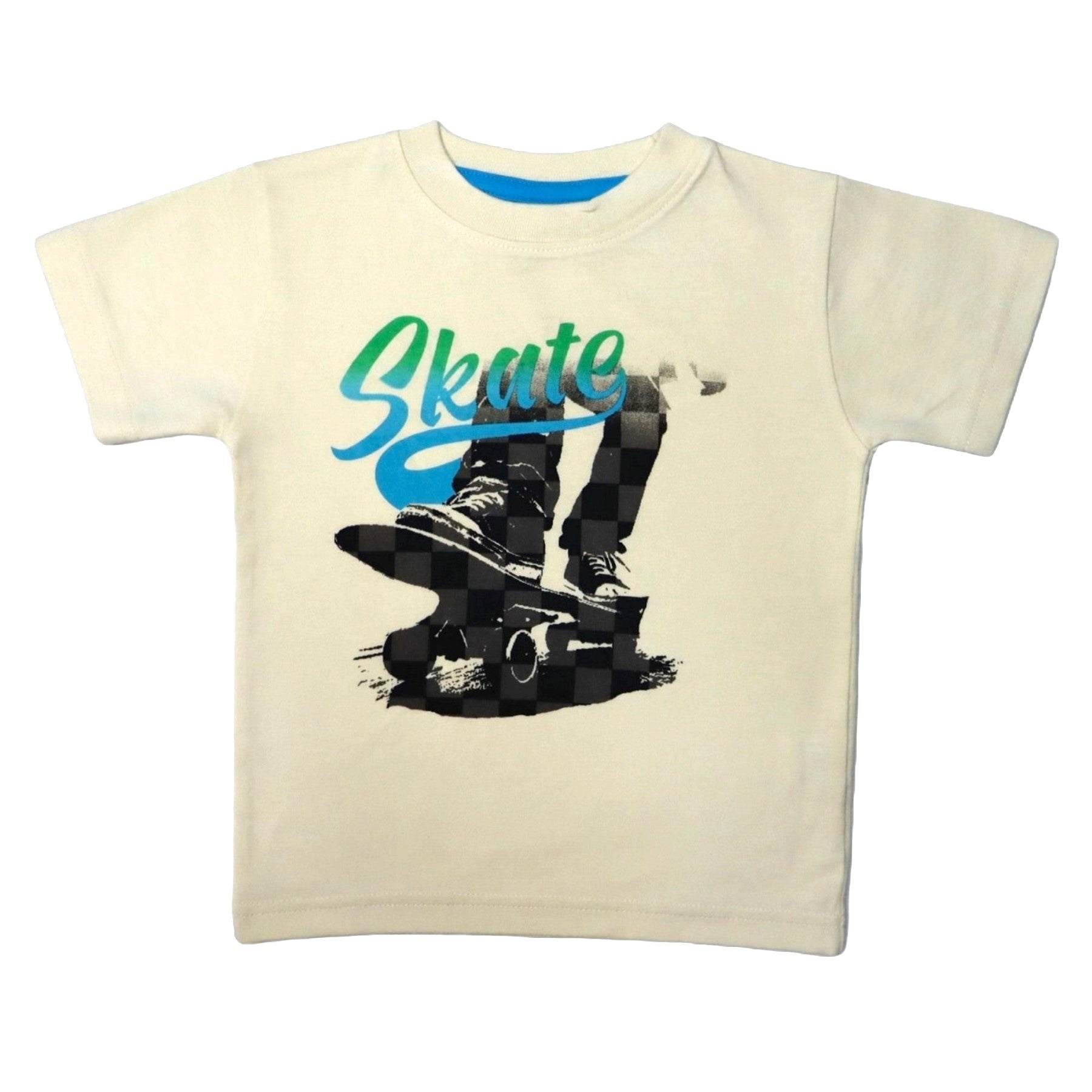 Kids Short Sleeve Tee - Checkered Street Skate