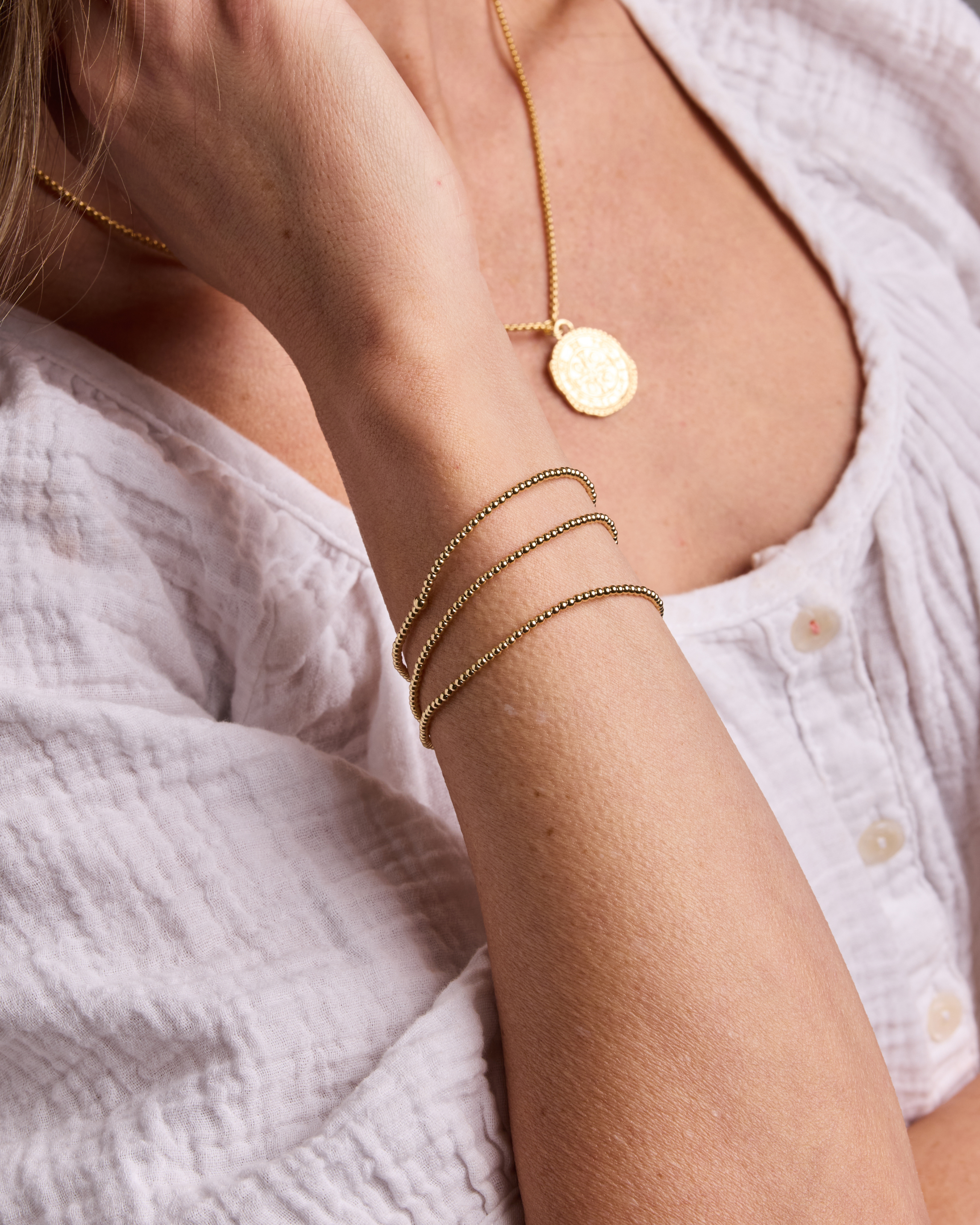 Semi-Fine Beaded Bracelets