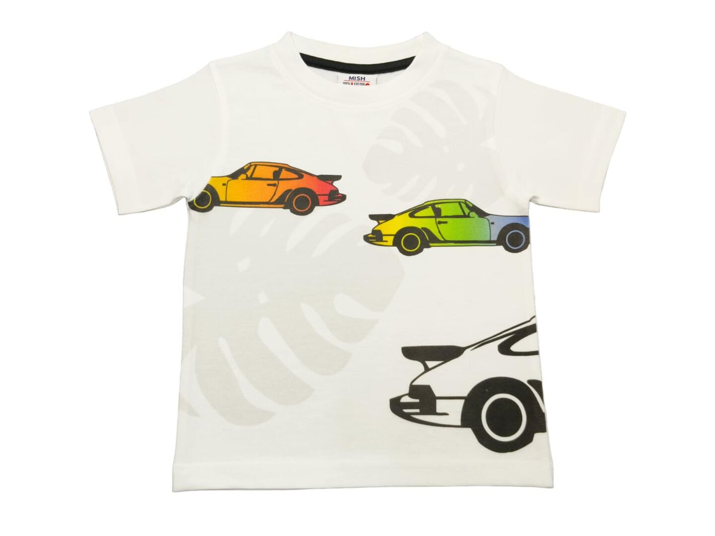 Kids Short Sleeve Tee - Car Palm