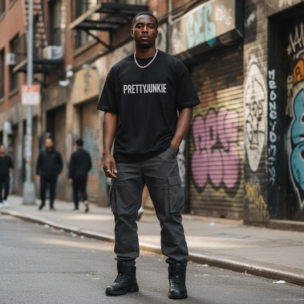 Pretty. Street. LEGACY Oversized Cotton T-Shirt