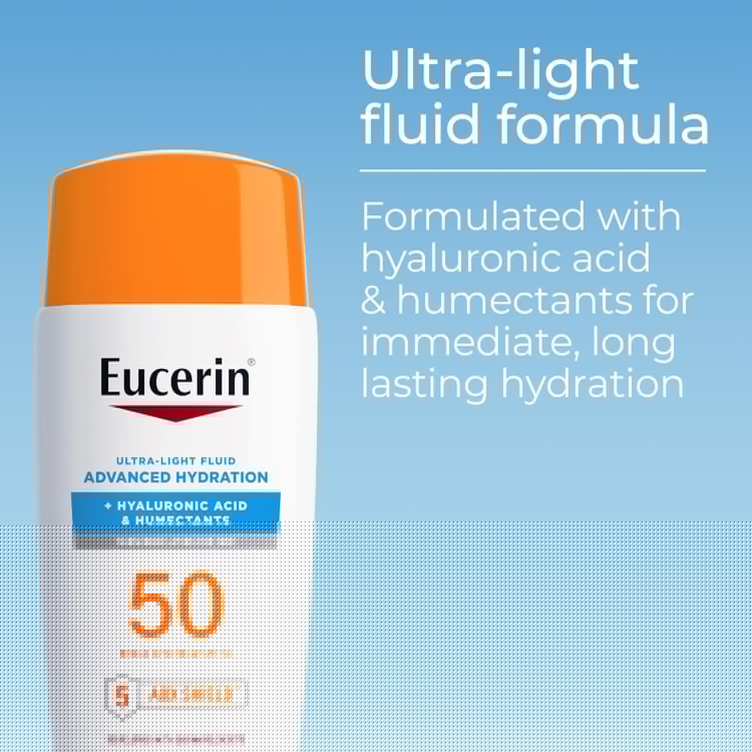 EUCERIN Advanced Hydration Ultra-Light Sunscreen Lotion - 1.7 oz