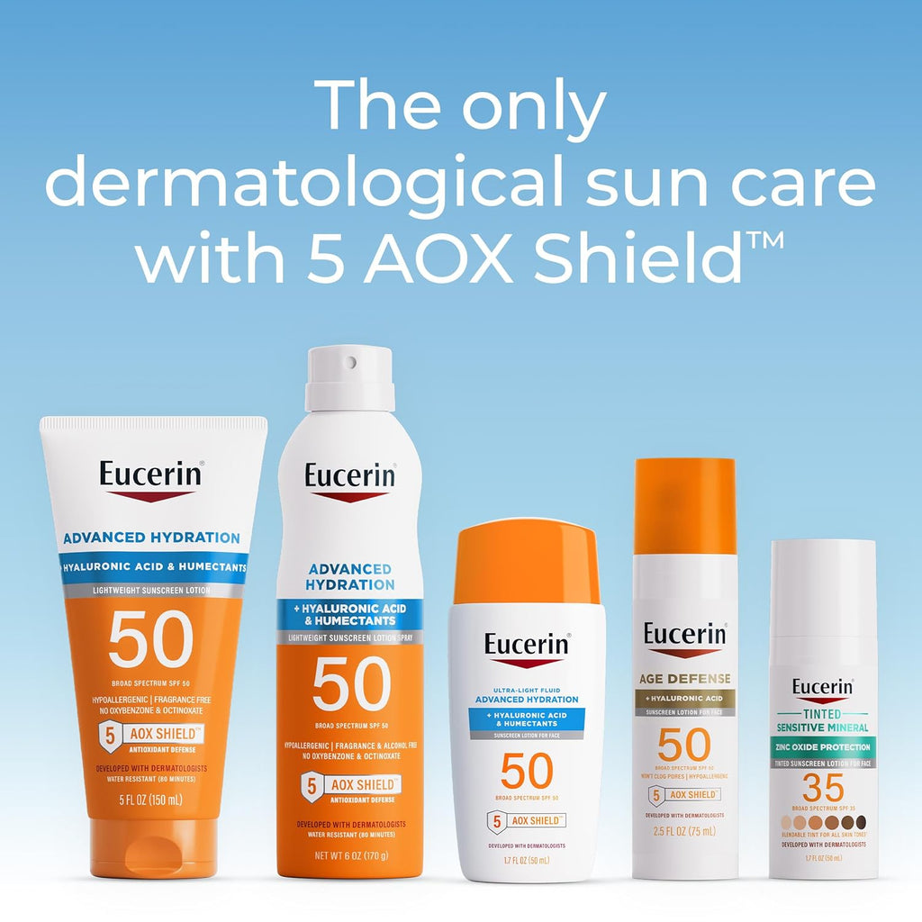 EUCERIN Advanced Hydration Ultra-Light Sunscreen Lotion - 1.7 oz