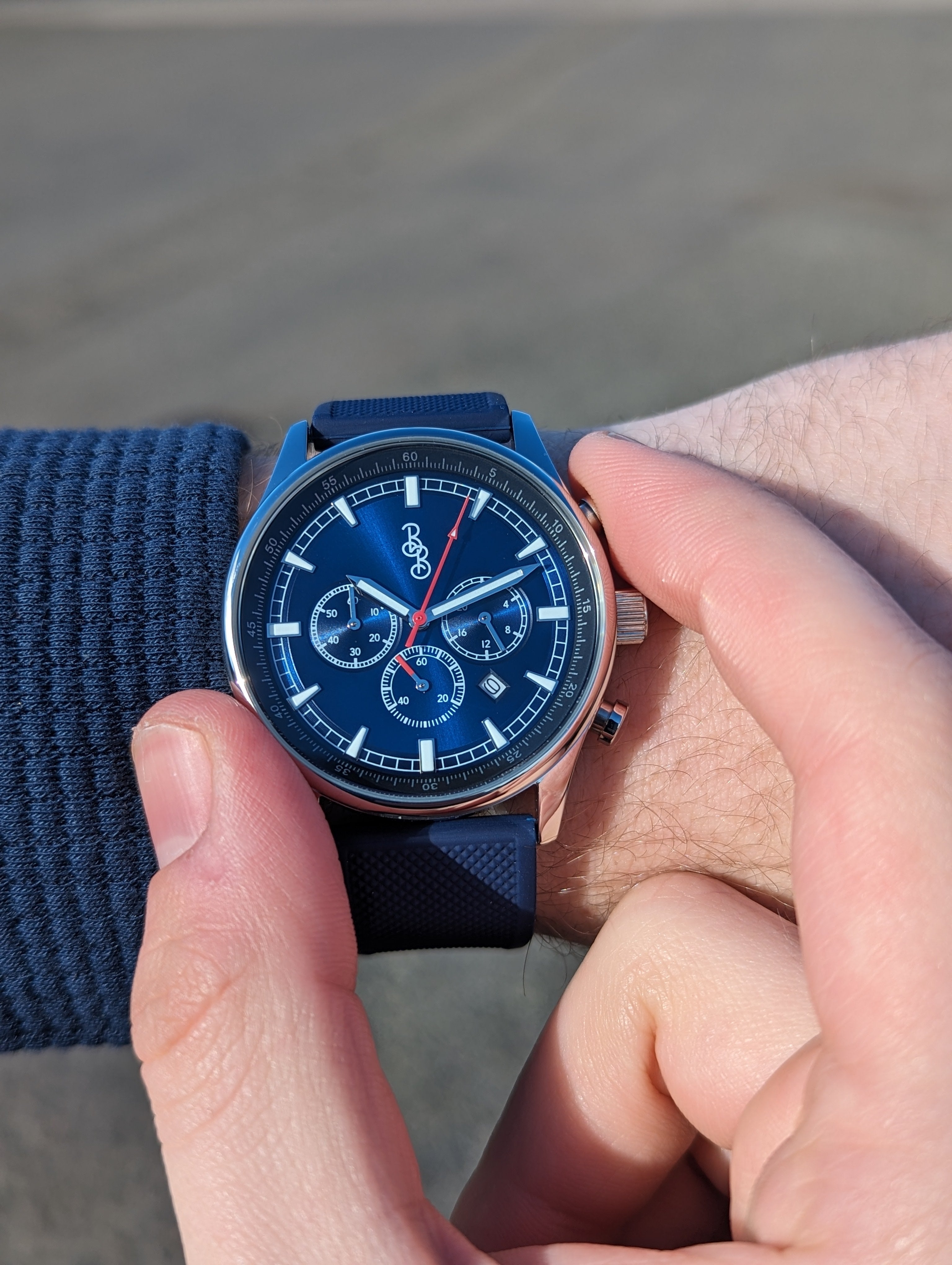 Blue Sport Chronograph