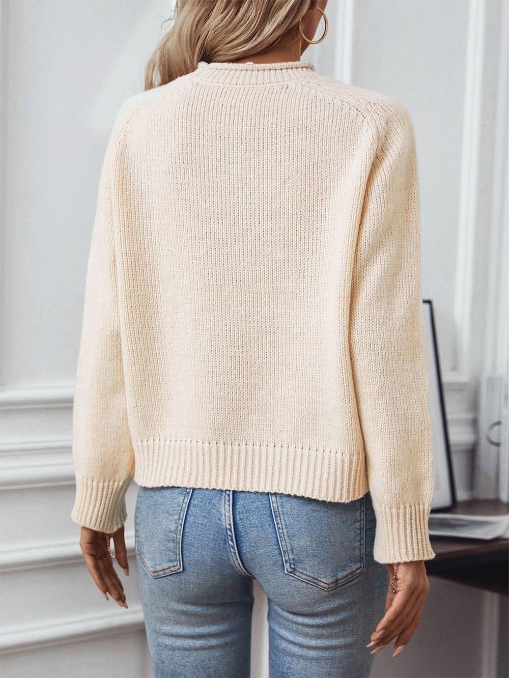 Christmas Tree Loose Holiday Knit Sweater | NCS