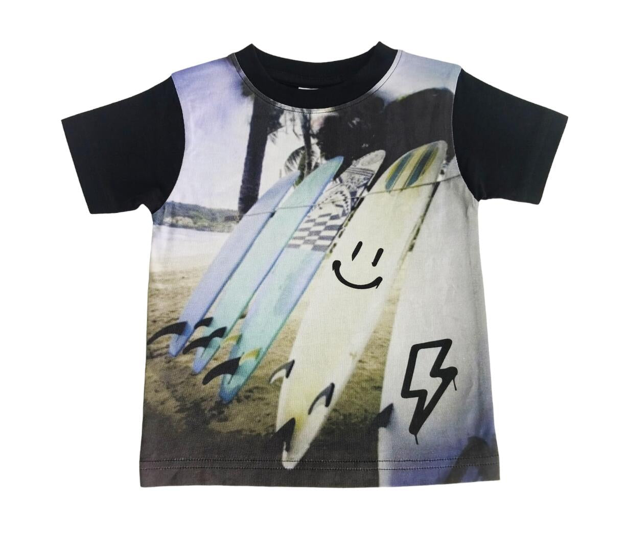 Kids Short Sleeve Tee - Surf Photo