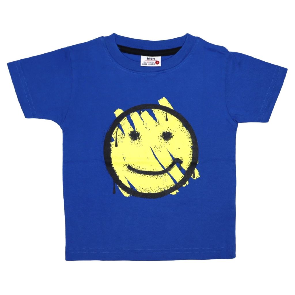 Kids Short Sleeve Tee - Graffiti Smile