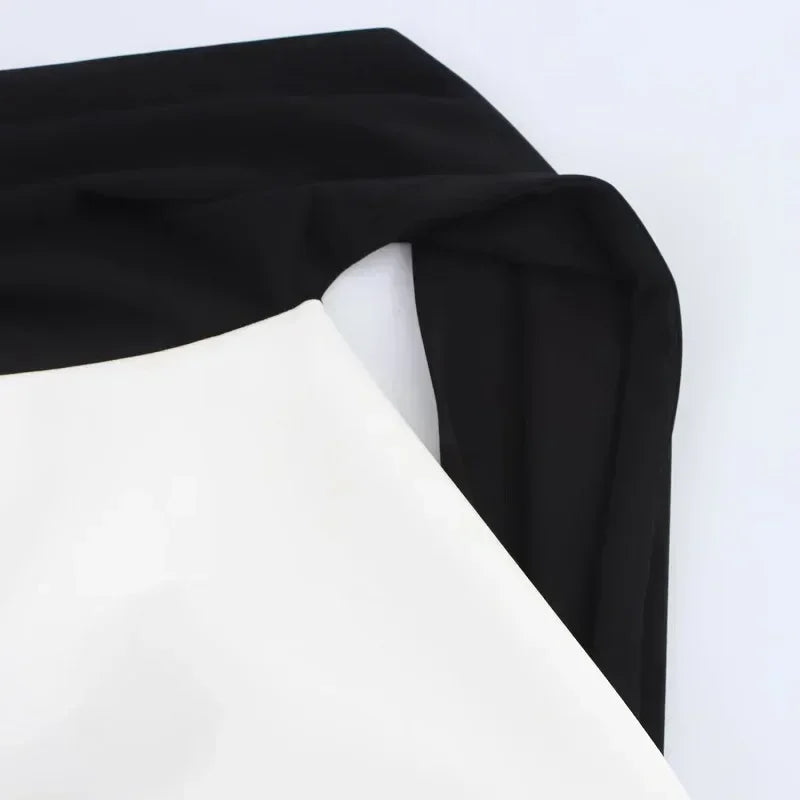 MUJER White Backless Short Dress Woman Halter Elegant Party Dresses for Women off Shoulder Mini Dress Women New in Dresses Woman