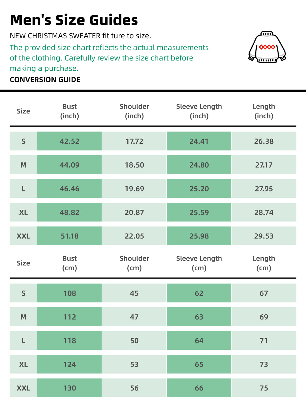 Christmas Reindeer Fair Isle Sweater | NCS