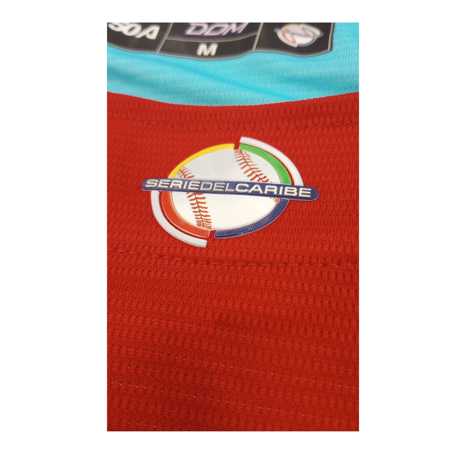 Men's Serie del Caribe 2024 OFFICIAL Dominicana Jersey - Red/Red